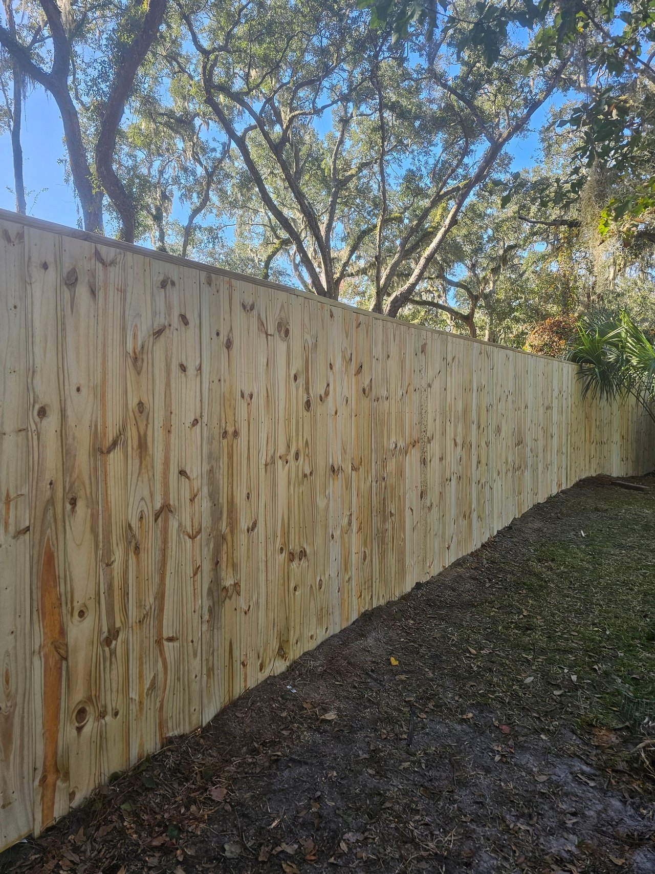Wood Fencing Installation